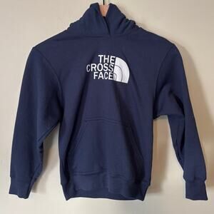 The Cross Face Sweatshirt S/M  Wrestling Hoodie